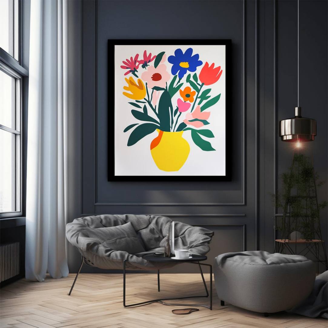 Golden Garden Vase
