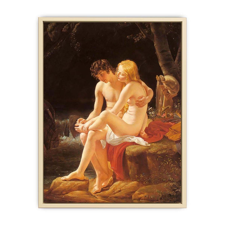 Daphne and Chloe by Louis Hersent  Art Print