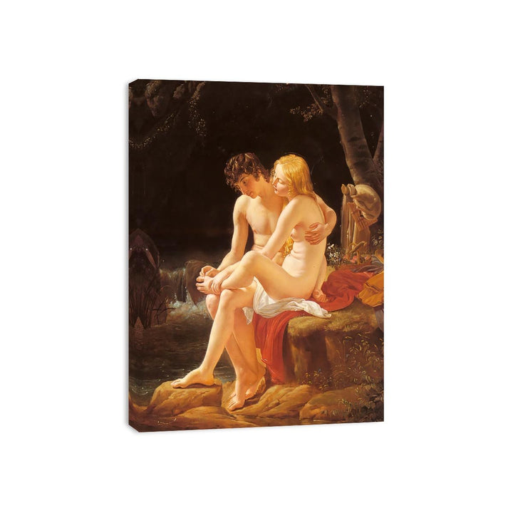 Daphne and Chloe by Louis Hersent Painting