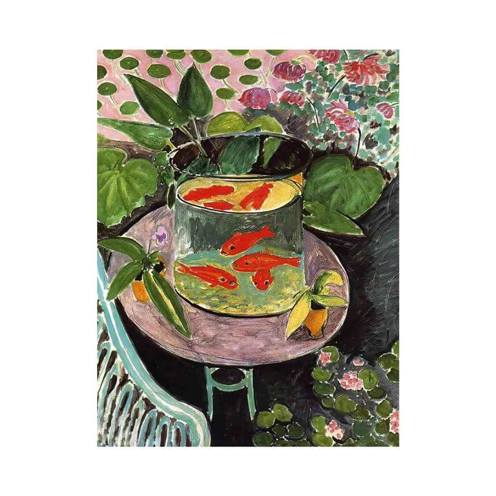 Henri Matisse Goldfish painting