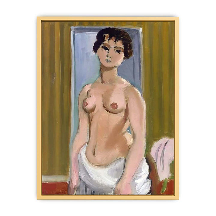 Body of a Girl by henri Streched canvas