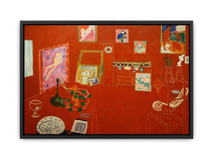 Red studio   Painting
