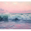 Pink Sea Painting 