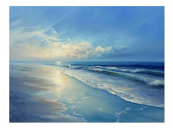 Calm Beach Painting 