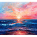Pink Sea Art 