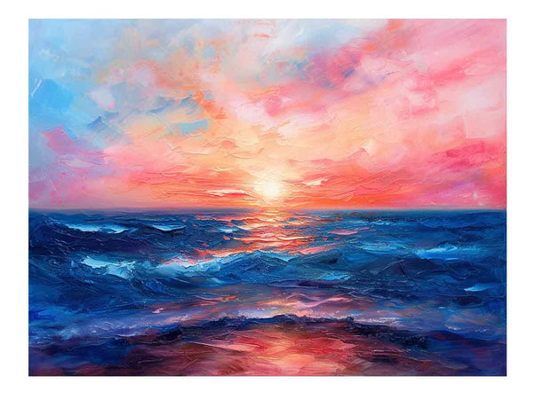 Pink Sea Art 