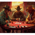 Cowboys Playing Poker 