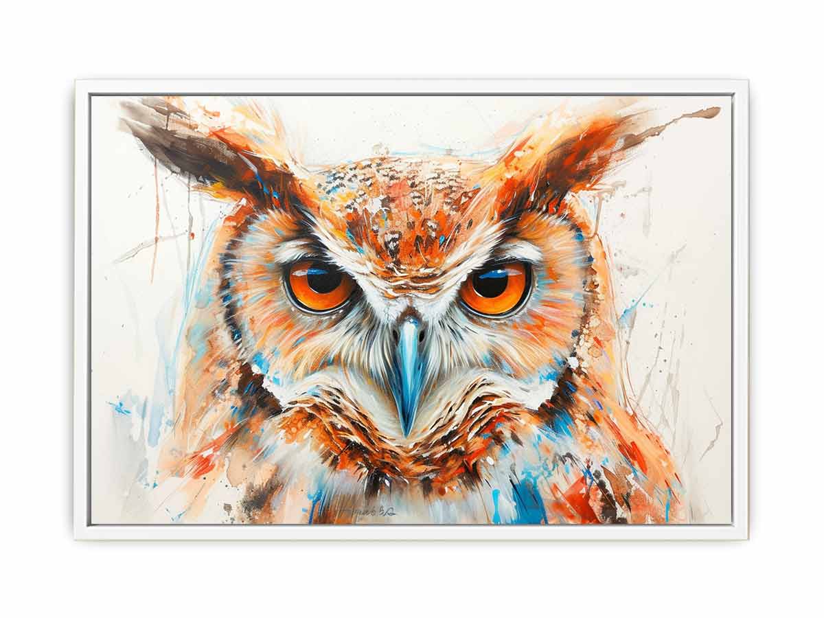 Owl Art 4  Canvas Print