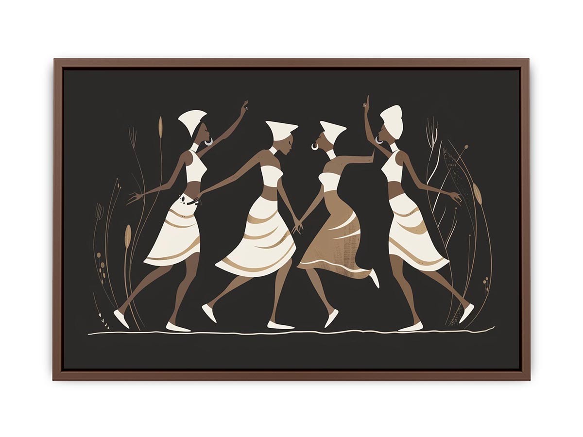 Minimal dancer artwork in neutral tones for sophisticated bedroom decor