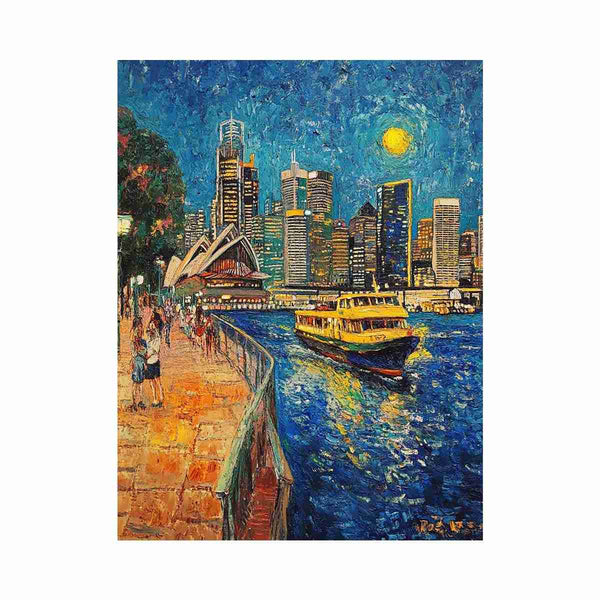Echoes Of Van Gogh  In Sydney