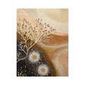 neutral abstract botanical wall art canvas beige earthy minimal modern decor