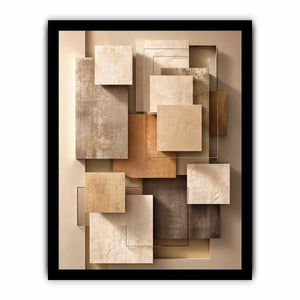 Minimalist Abstract Neutral Wall Art Canvas