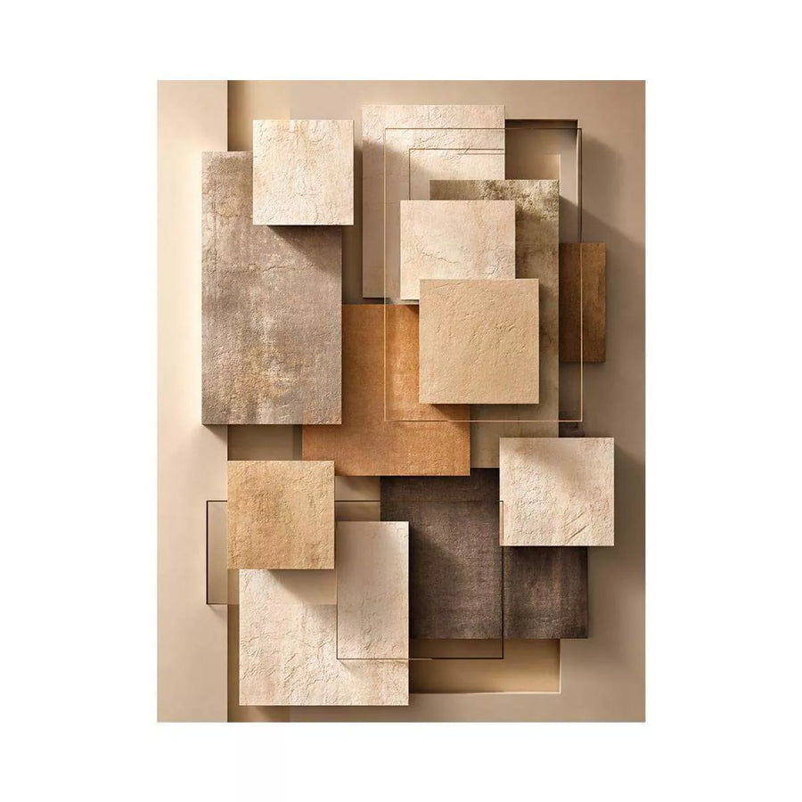 Minimalist Abstract Neutral Wall Art Canvas