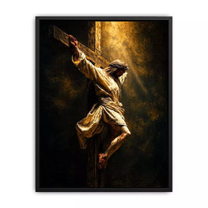 Jesus Crucifixion Canvas Wall Art