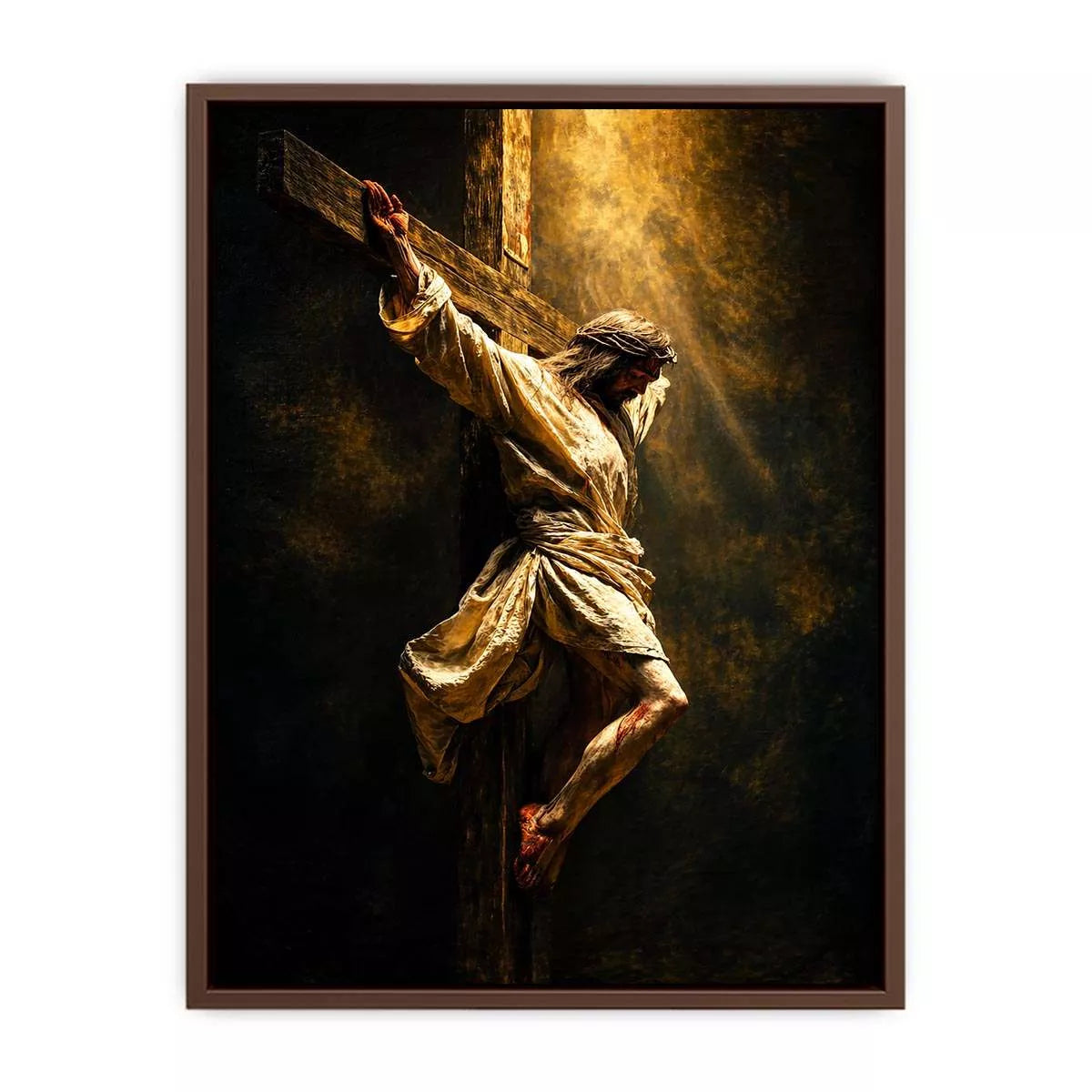Jesus Crucifixion Canvas Wall Art