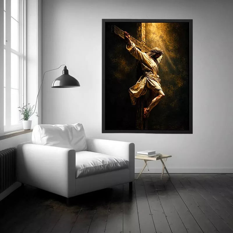 Jesus Crucifixion Canvas Wall Art
