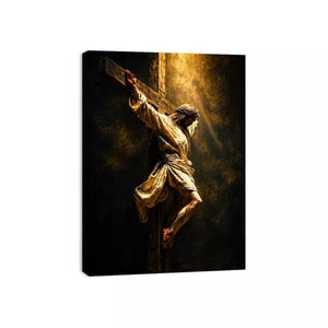 Jesus Crucifixion Canvas Wall Art
