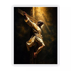 Jesus Crucifixion Canvas Wall Art