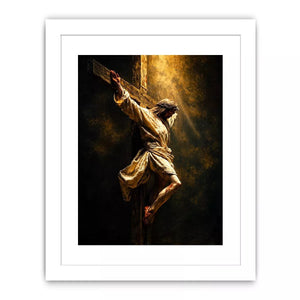 Jesus Crucifixion Canvas Wall Art