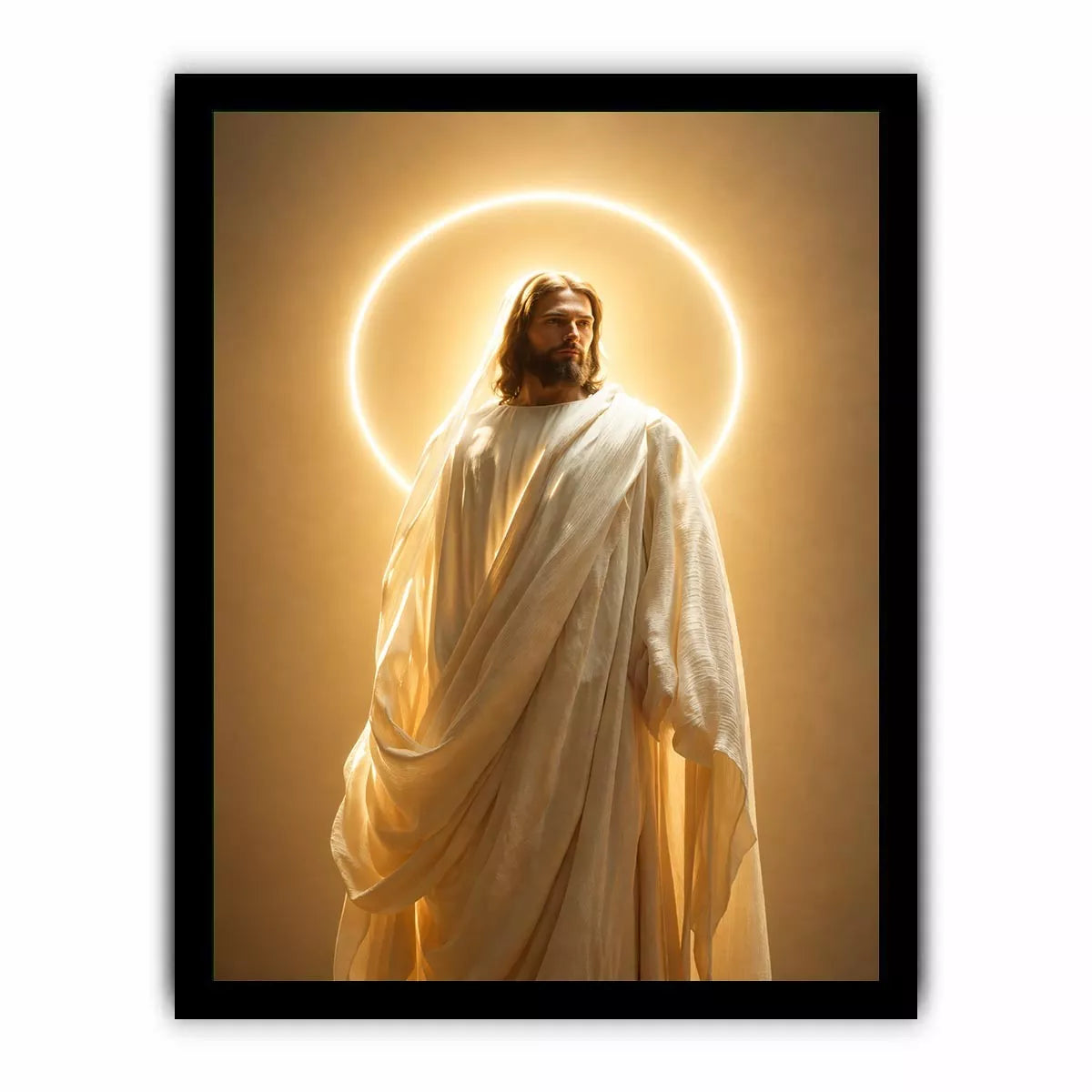 Jesus Divine Light Canvas Wall Art