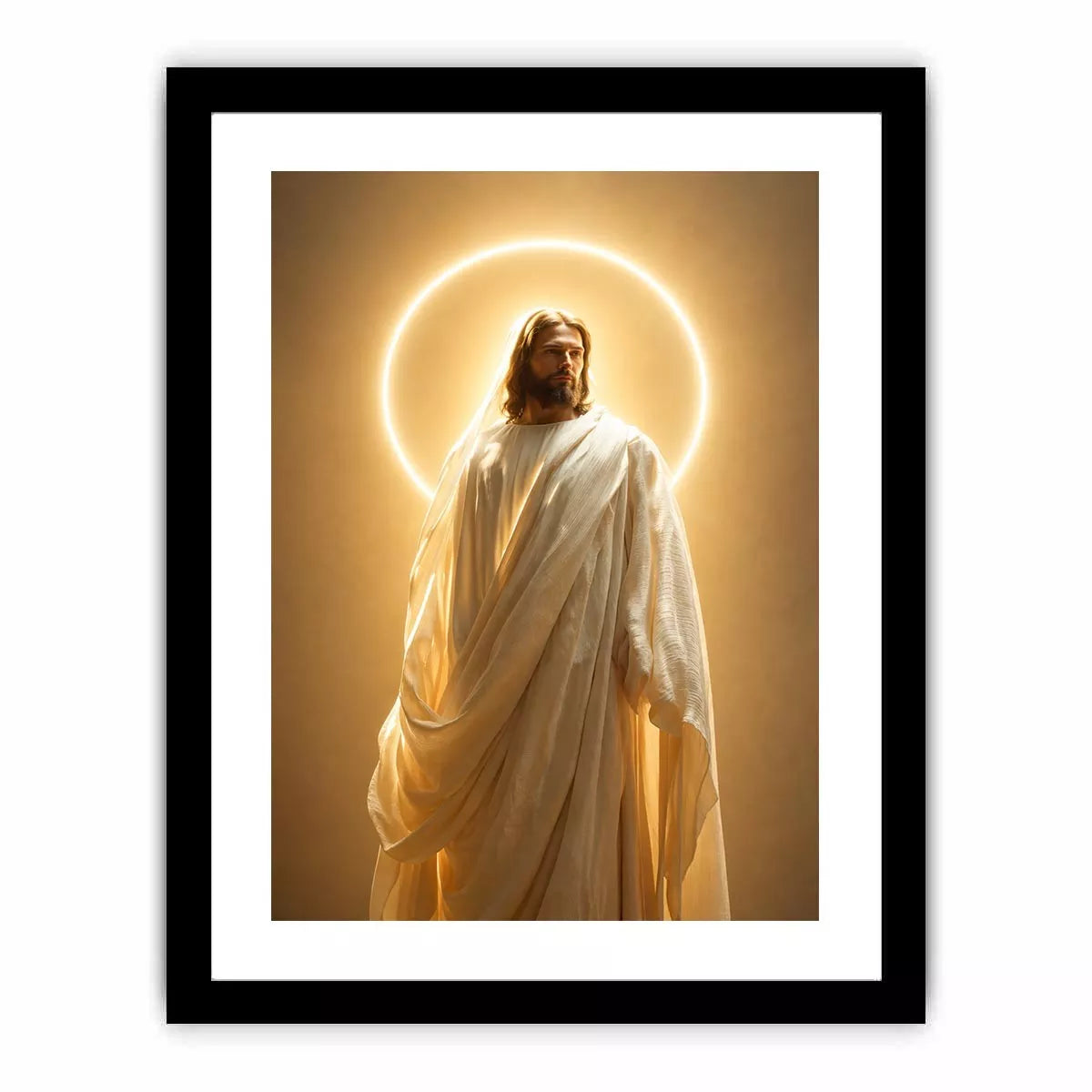 Jesus Divine Light Canvas Wall Art