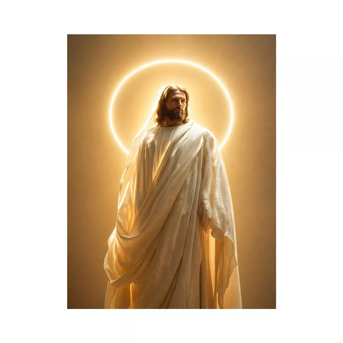 Jesus Divine Light Canvas Wall Art