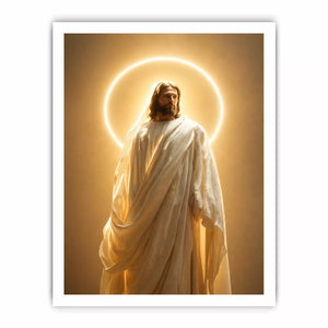 Jesus Divine Light Canvas Wall Art