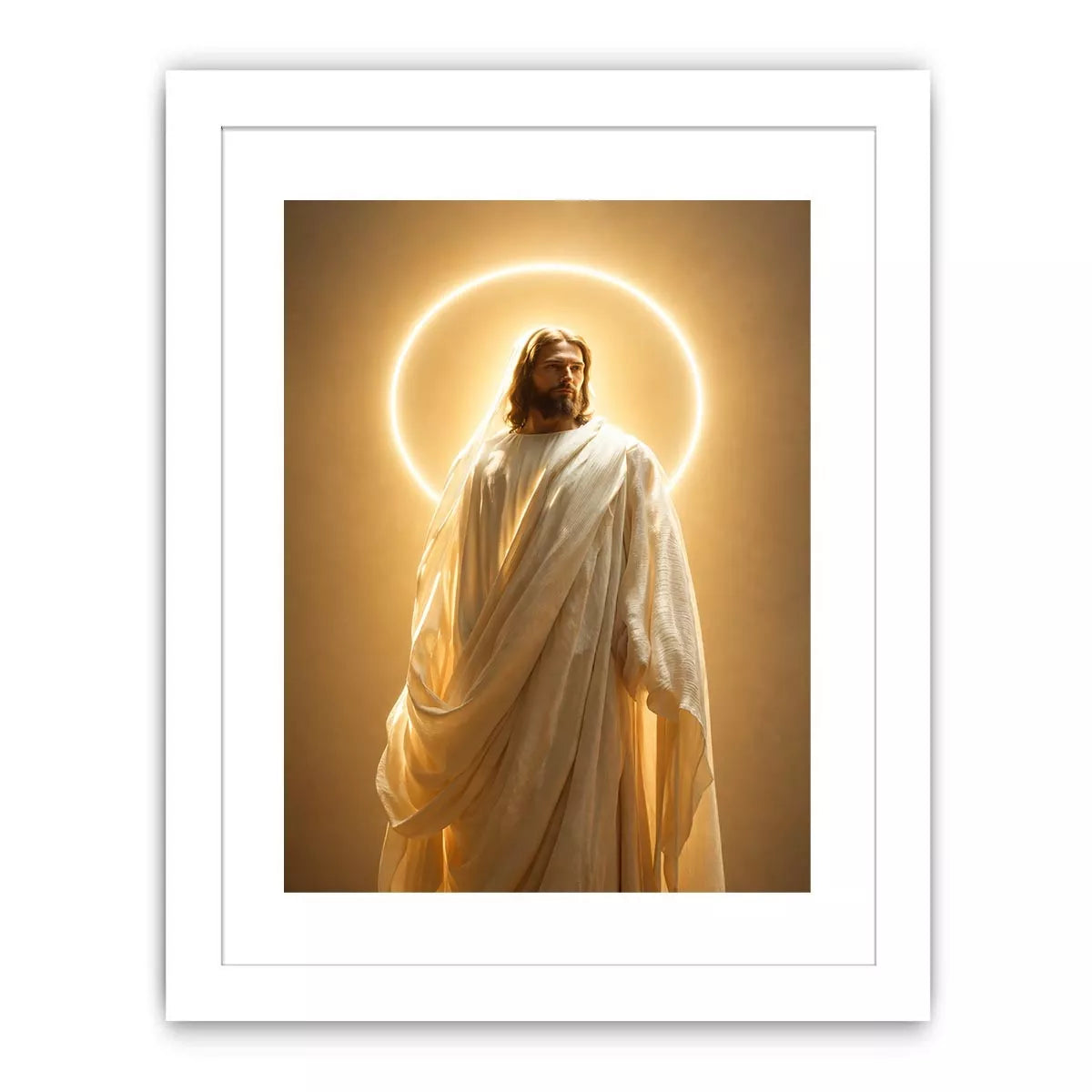 Jesus Divine Light Canvas Wall Art