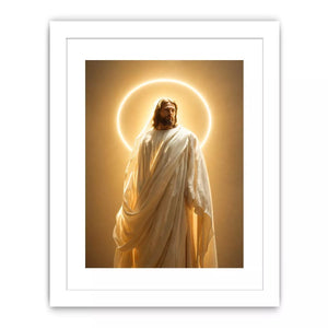 Jesus Divine Light Canvas Wall Art