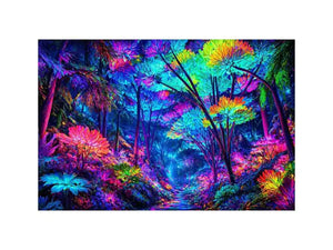 Glowing Fantasy jungle pathway