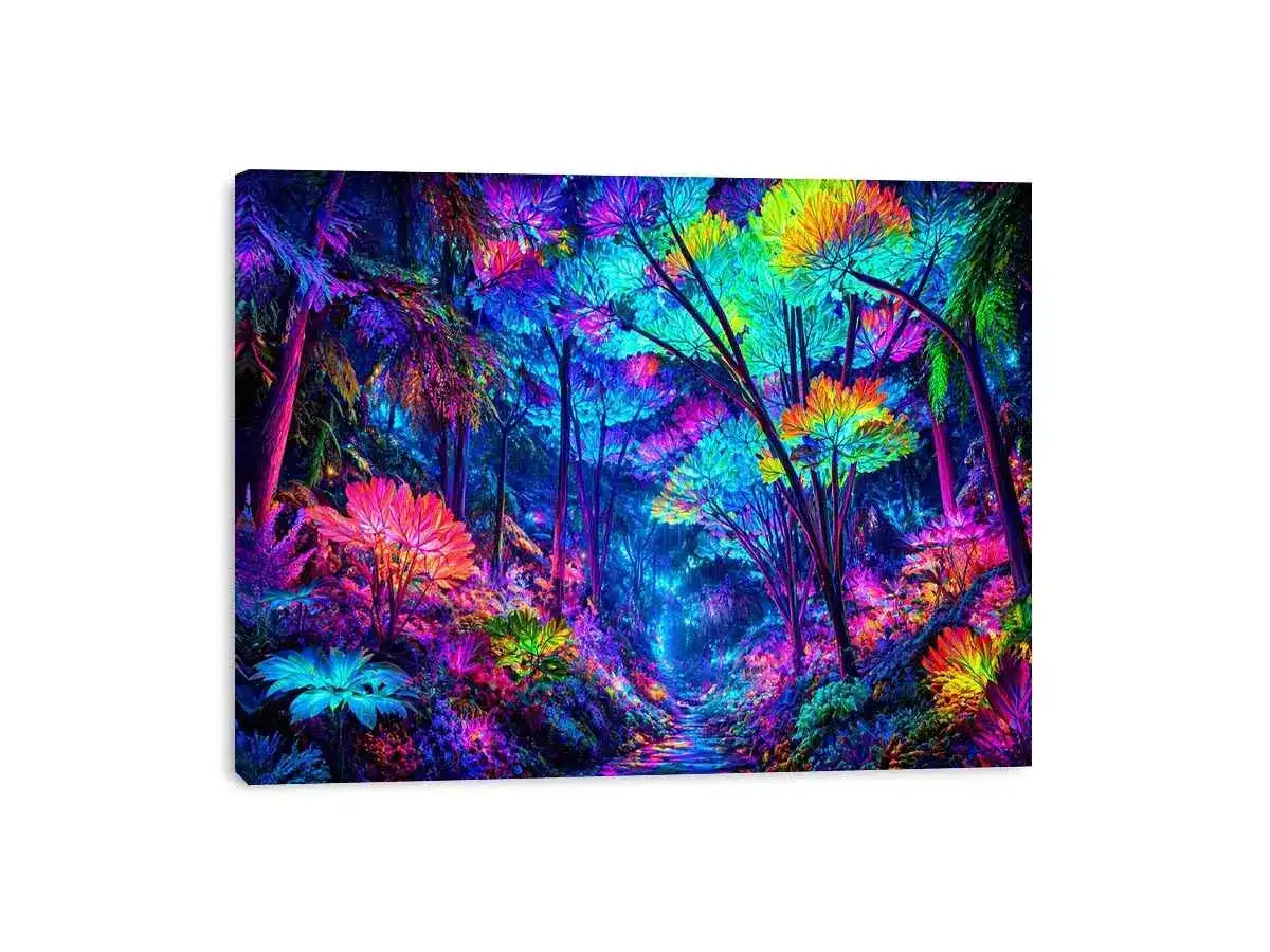 Glowing Fantasy jungle pathway
