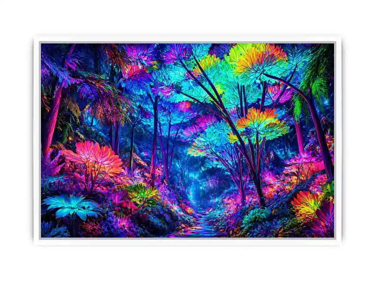 Glowing Fantasy jungle pathway