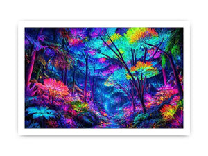 Glowing Fantasy jungle pathway