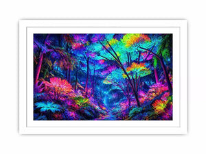 Glowing Fantasy jungle pathway
