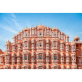 Hawa Mahal Jaipur pink palace architecture India heritage building wall art canvas decor