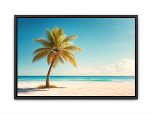 Coastal Daydream premium canvas wall art for modern home decor.