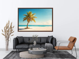 Coastal Daydream premium canvas wall art for modern home decor.