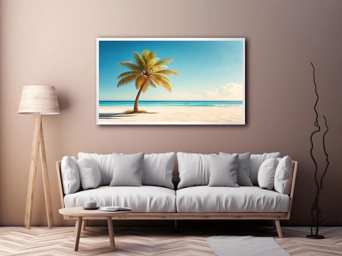 Coastal Daydream premium canvas wall art for modern home decor.
