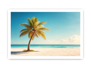 Coastal Daydream premium canvas wall art for modern home decor.