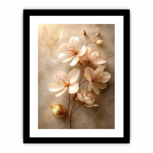 Golden Hearth Escape premium canvas wall art for modern home decor.