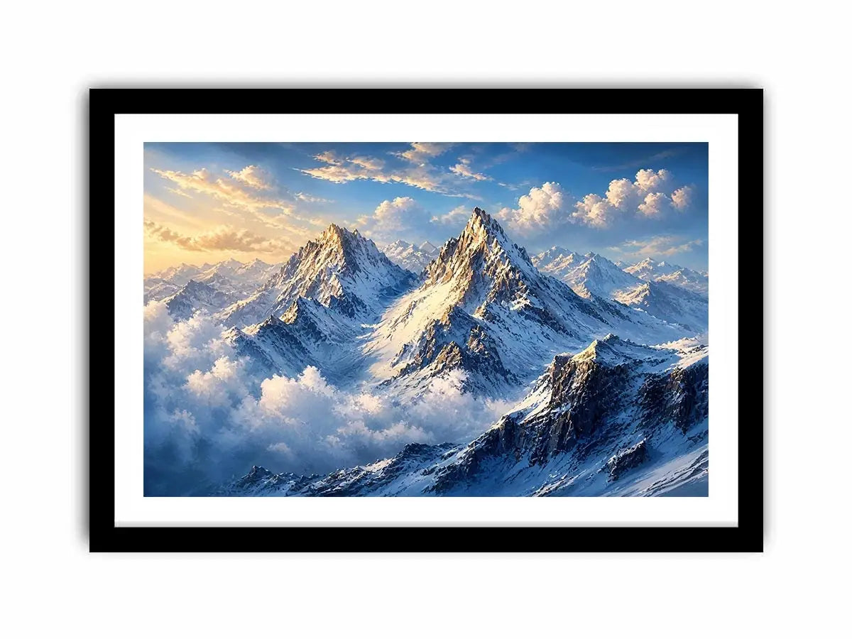 Celestial Ridge premium canvas wall art for modern home decor.
