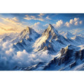 Celestial Ridge premium canvas wall art for modern home decor.