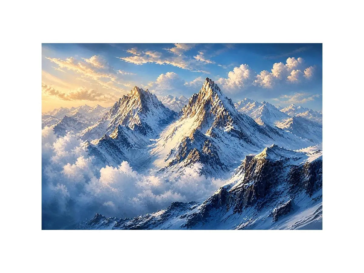 Celestial Ridge premium canvas wall art for modern home decor.