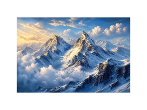 Celestial Ridge premium canvas wall art for modern home decor.