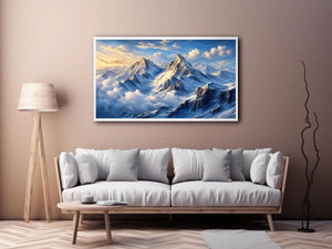 Celestial Ridge premium canvas wall art for modern home decor.