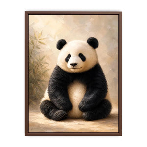 Gentle Bamboo Spirit premium canvas wall art for modern home decor.