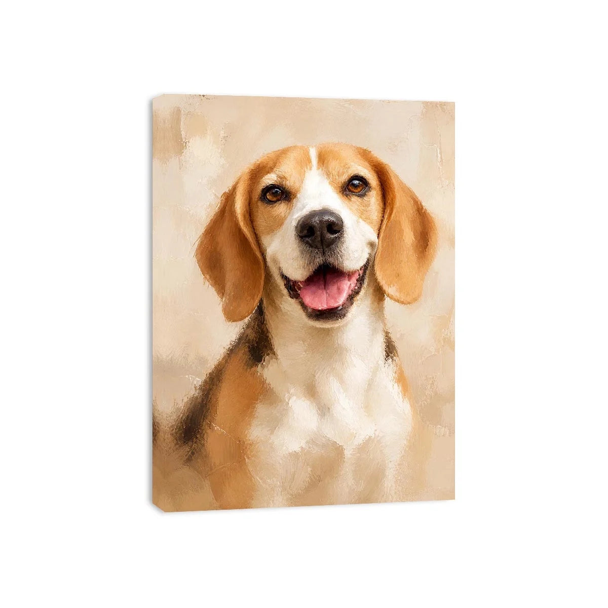 Happy Tail Charm premium canvas wall art for modern home decor.