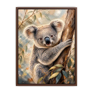 Eucalyptus Whisper premium canvas wall art for modern home decor.