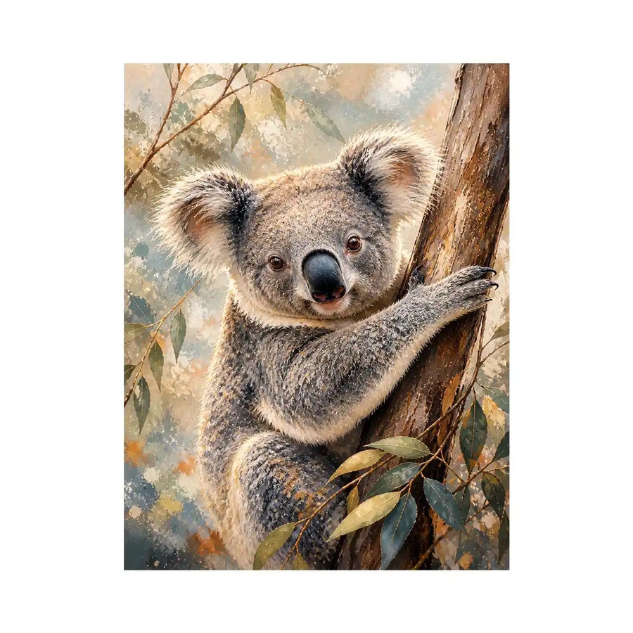 Eucalyptus Whisper premium canvas wall art for modern home decor.