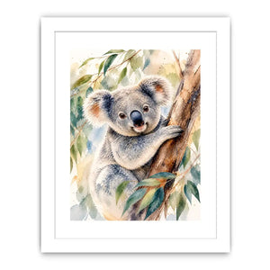 Soft Eucalyptus Haven premium canvas wall art for modern home decor.